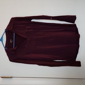 COPY - LOFT XS Purple Blouse